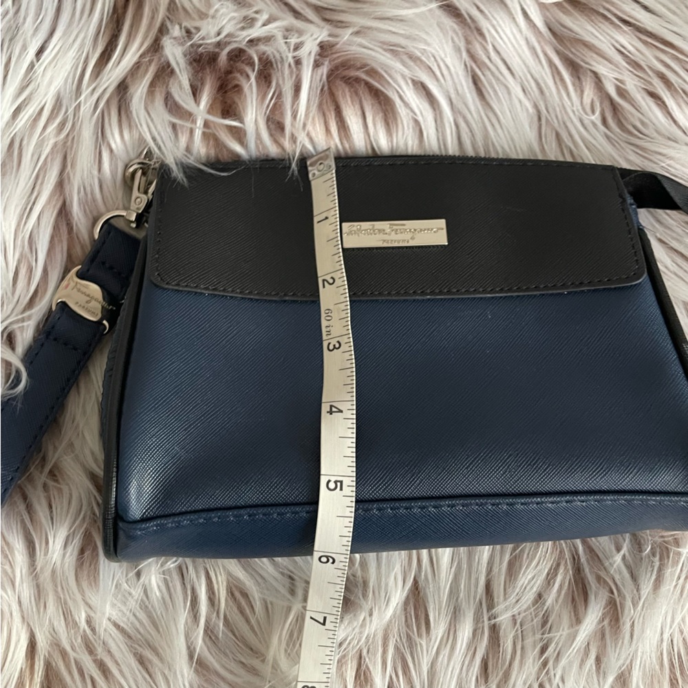 Salvatore Ferragamo Blue Makeup Bag - Picture 9 of 9